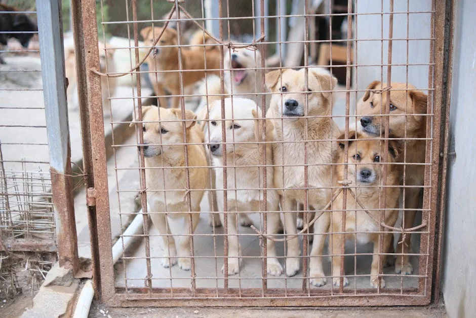 Dozens of dogs rescued in Uganda after BBC investigation Dozens of dogs rescued in Uganda after BBC investigation