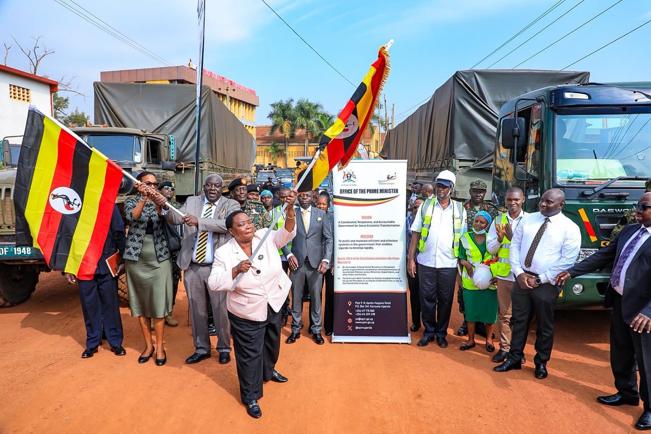 Gov’t sends emergency food relief to drought hit Karamoja Gov’t sends emergency food relief to drought hit Karamoja