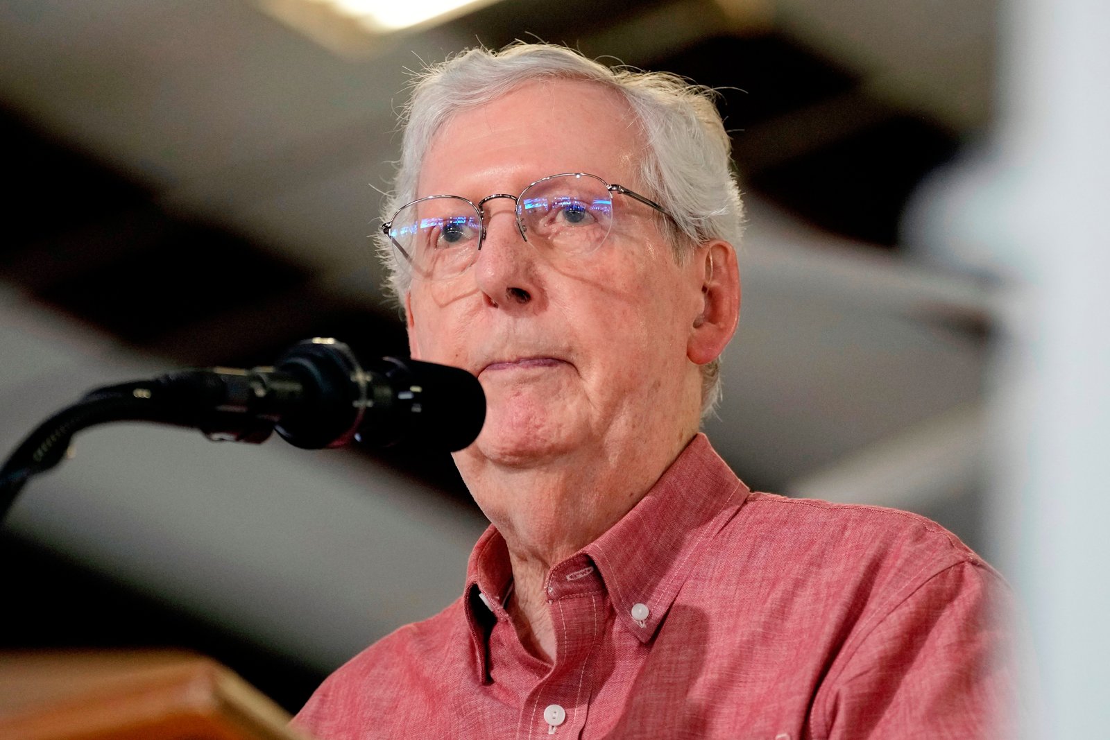 McConnell says a fall led to his hospitalization, breaking weeks of silence McConnell says a fall led to his hospitalization, breaking weeks of silence