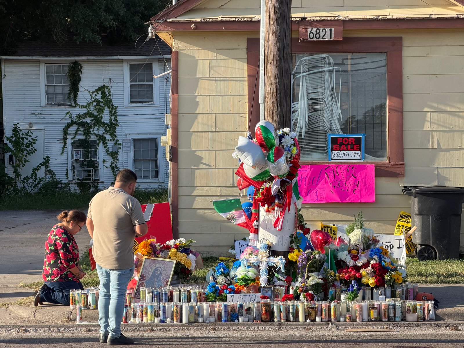 Houston neighbors started seeing more ICE agents around. Then came a fatal shooting. Houston neighbors started seeing more ICE agents around. Then came a fatal shooting.