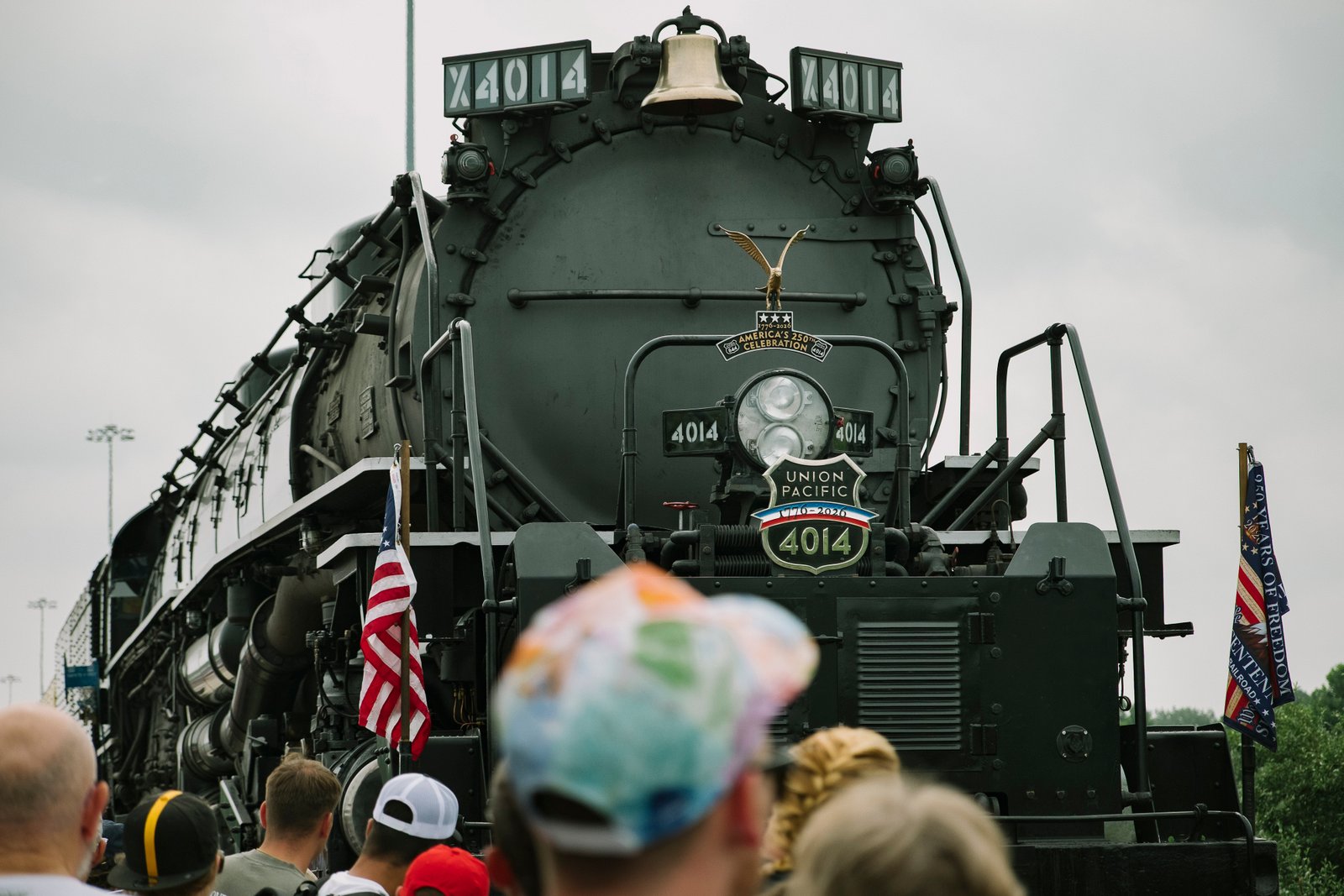 The biggest steam locomotive is whistle-stopping across the U.S. The biggest steam locomotive is whistle-stopping across the U.S.