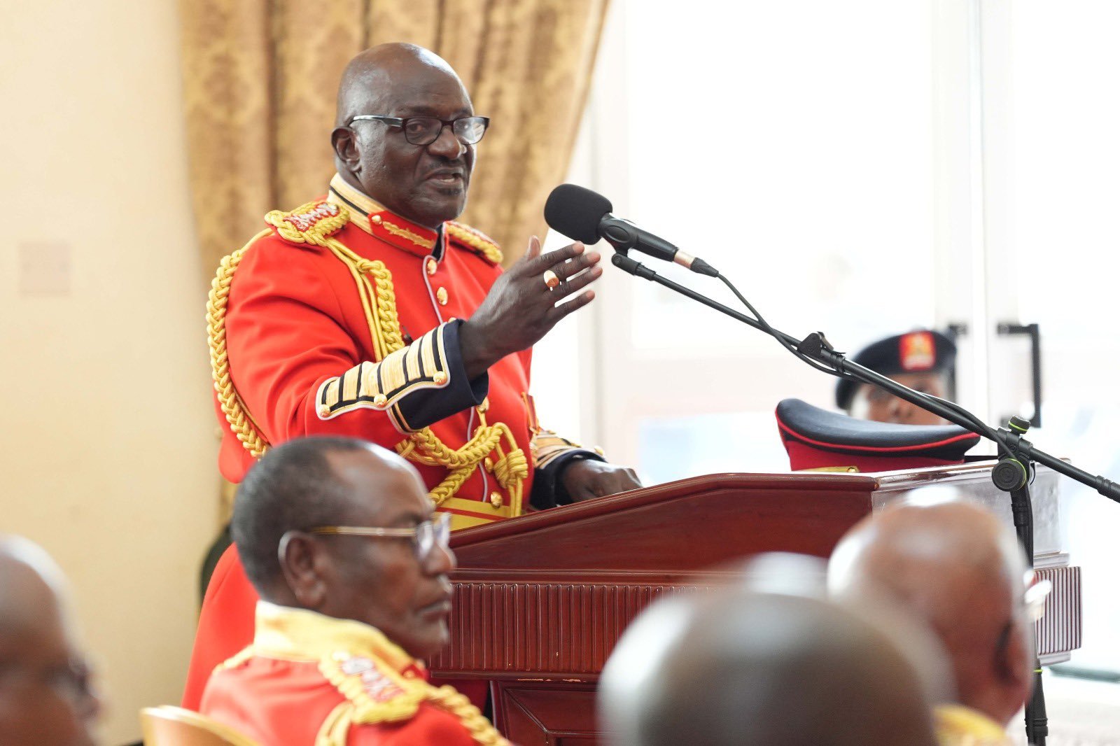 BOOTS HANG: Gen. Katumba Wamala Retires After 47 Years of Service as Museveni Salutes UPDF Generals
