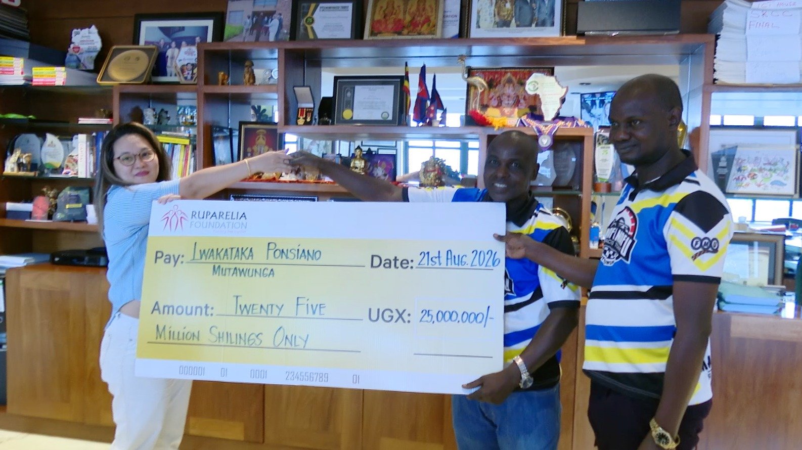 Ruparelia Group Grants Lwakataka a Shs25 million Boost to Acquire Rally Car