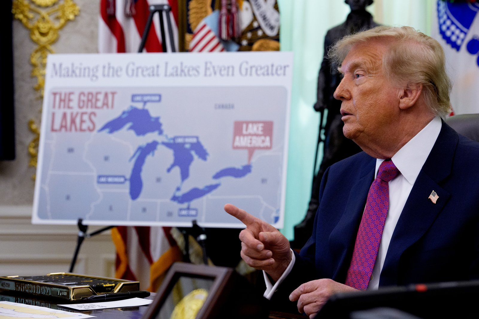 Trump Administration Orders Renaming of Lake Ontario to ‘Lake America’