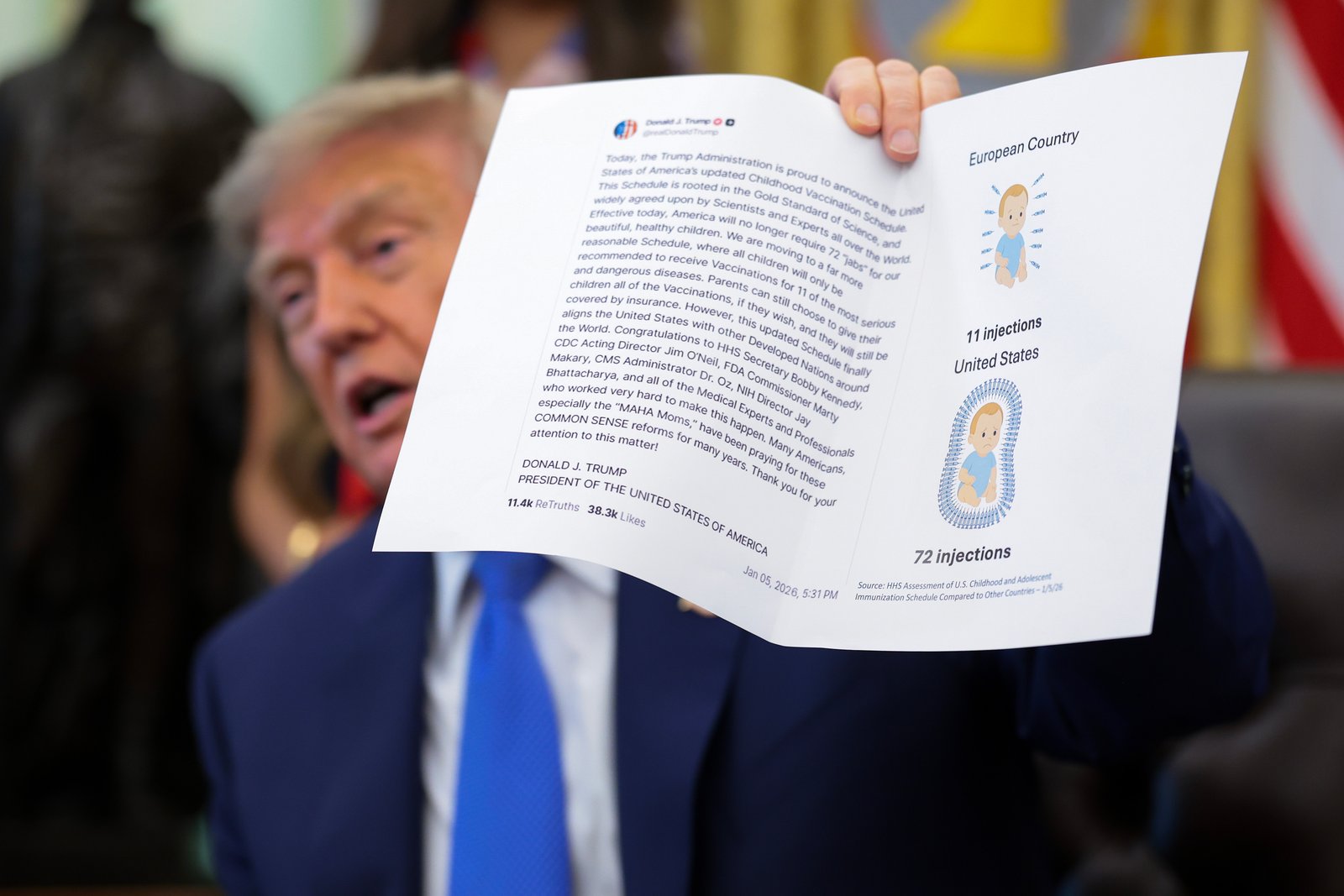 Trump sued over service selling faster access to Truth Social posts