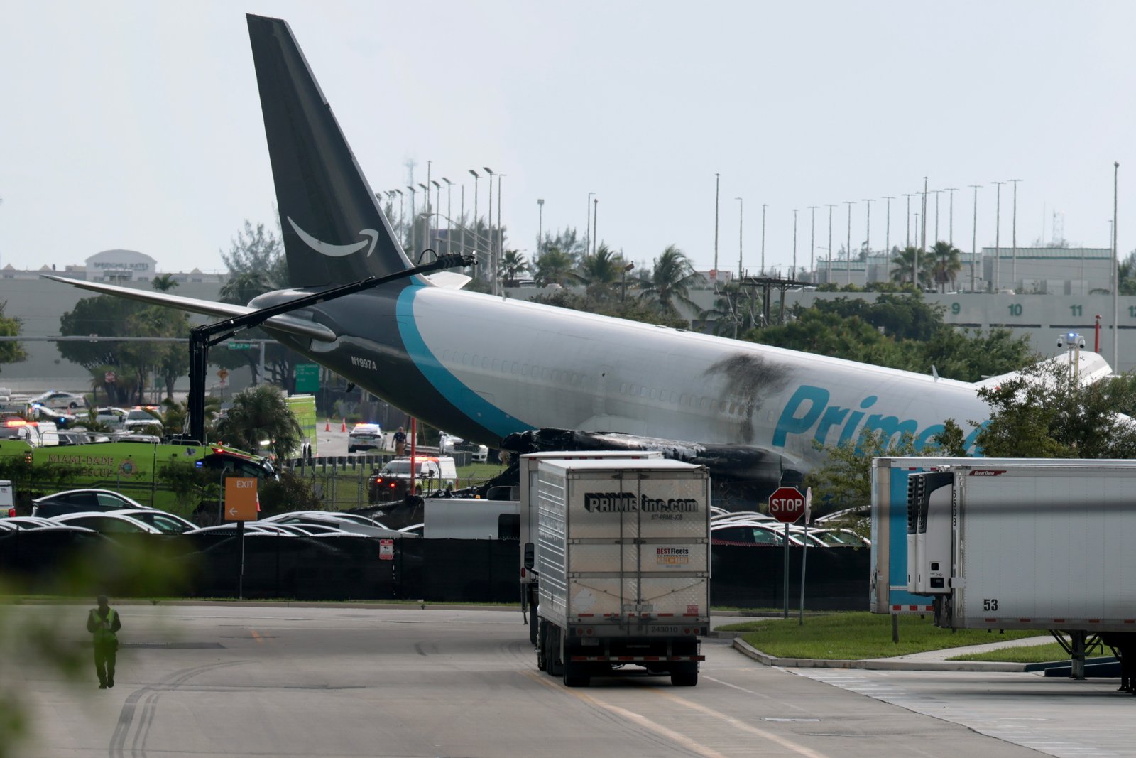 Tragedy at Miami Airport: Five Killed When Amazon Cargo Plane Crashes Tragedy at Miami Airport: Five Killed When Amazon Cargo Plane Crashes
