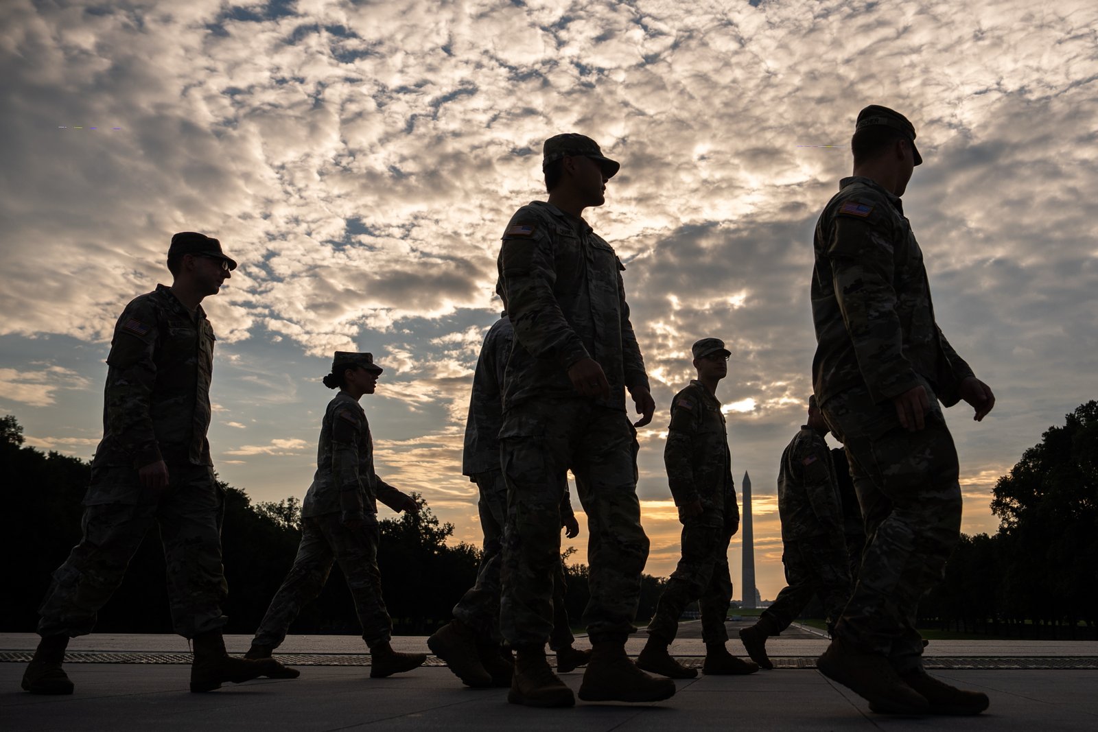 National Guard Member Arrested in Washington, D.C., Accused of Drawing Gun on Fellow Guard