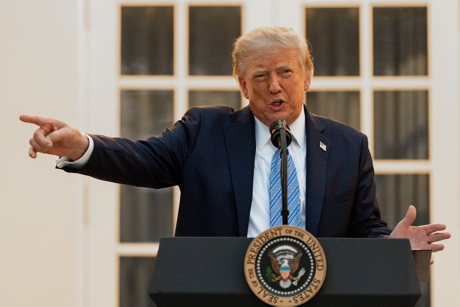 Trump Announces Ban on CNN, MSNBC, and Politico from White House Press Briefings Trump Announces Ban on CNN, MSNBC, and Politico from White House Press Briefings